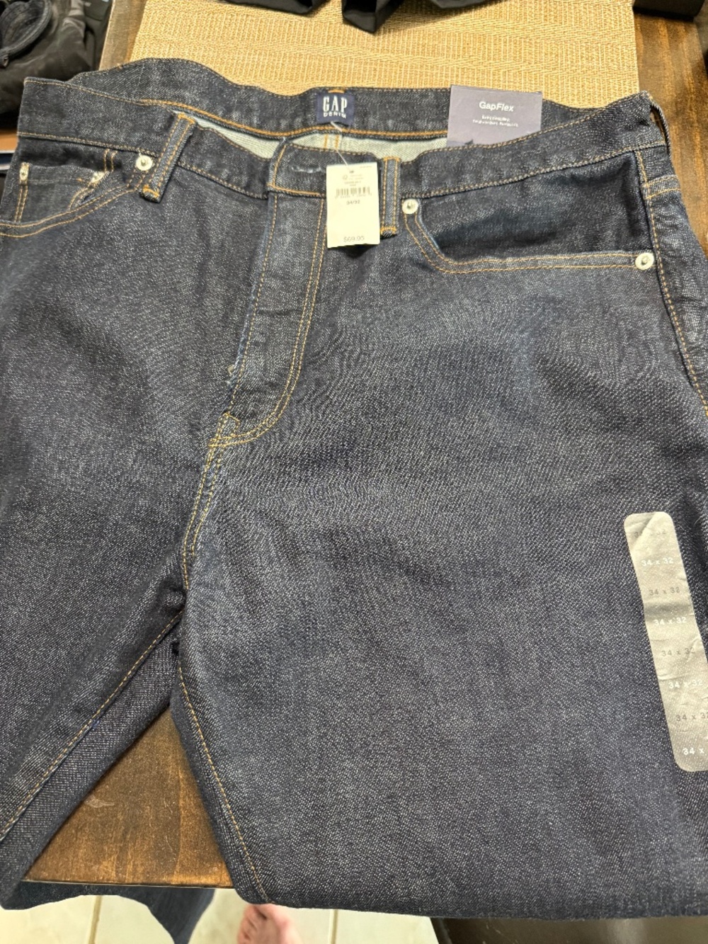 GAP Denim GapFlex Dark Wash Jeans NWT- Size 34x32